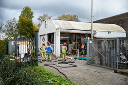 Brand in loods Nederhorst