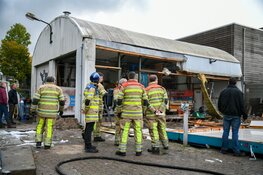 Brand in loods Nederhorst