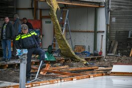 Brand in loods Nederhorst
