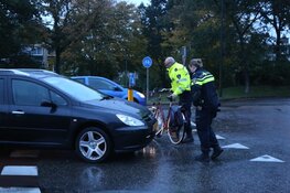 Fietser gewond bij ongeval in Huizen