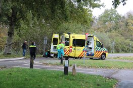 Motorrijder gewond na ongeval in Naarden