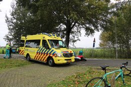Motorrijder gewond na ongeval in Naarden