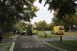 Motorrijder gewond na ongeval in Naarden