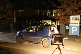 Beknelde automobilist door brandweer bevrijd bij ongeval Bussum