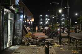 Enorme ravage na plofkraak in Hilversum