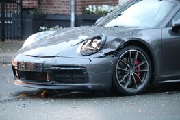 Flinke botsing met Porsche in Bussum