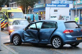 Flinke botsing met Porsche in Bussum