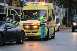 Flinke botsing met Porsche in Bussum