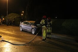 Elektrisch voertuig uitgebrand in Bussum