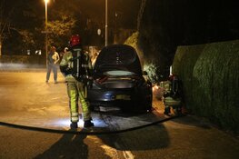Elektrisch voertuig uitgebrand in Bussum