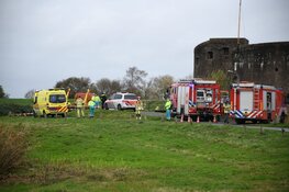 Ernstig ongeval in Muiden met vrachtwagen
