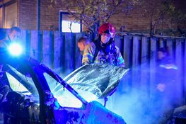 Twee auto's door brand verwoest in Hilversum
