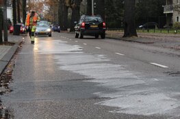 Brandstofspoor op Brinklaan Bussum