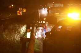 Gestolen scooter klemgereden na achtervolging vanaf Muiden