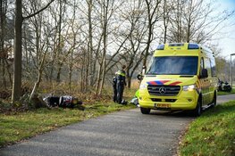 Scooter vliegt uit de bocht, één gewonde