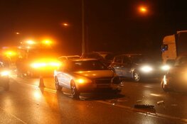 Aanrijding met drie auto&#39;s op A1
