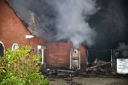 Brand in Bussumse villa laait weer op