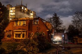 Brand in Bussumse villa laait weer op