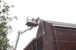 Stormschade aan woning in Blaricum