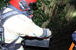 Schoorsteenbrand in Huizen