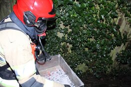 Schoorsteenbrand in Huizen