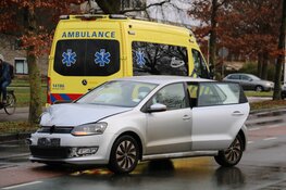 Veel schade na ongeval in Bussum