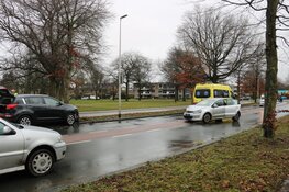 Veel schade na ongeval in Bussum
