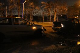 Veel schade na ongeval in Bussum