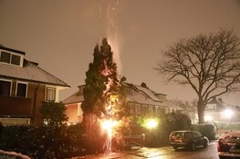 Wederom brand in tuin in Naarden