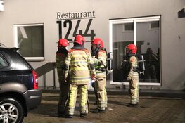 Felle brand bij restaurant in Ankeveen