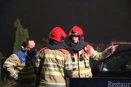 Felle brand bij restaurant in Ankeveen