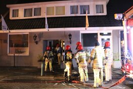 Felle brand bij restaurant in Ankeveen