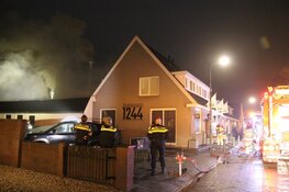 Felle brand bij restaurant in Ankeveen
