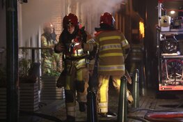 Felle brand bij restaurant in Ankeveen
