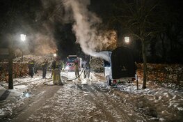 Aanhanger in brand in Loosdrecht