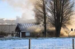 Flinke brand in scoutinggebouw Naarden
