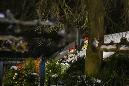 Brand op rieten dak in Blaricum