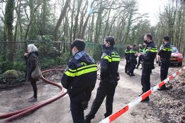 Grote brand op grens Laren-Eemnes