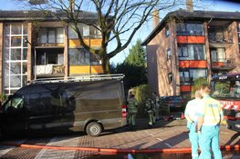 Flinke brand in woning in Hilversum