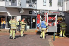 Brand in elektra huisje in Bussum