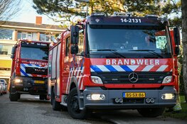 Brand in woning Bussum