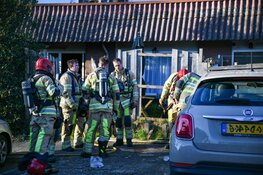 Brand in woning Bussum
