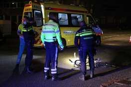 Aanrijding tussen auto en fietser Huizen