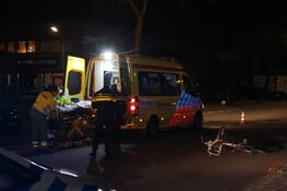 Aanrijding tussen auto en fietser Huizen