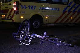 Aanrijding tussen auto en fietser Huizen