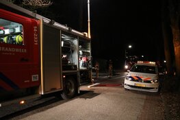 Groot alarm om brand in schuur in Laren