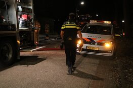 Groot alarm om brand in schuur in Laren