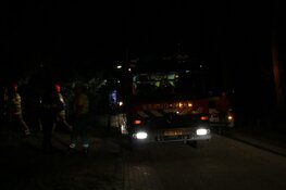 Groot alarm om brand in schuur in Laren