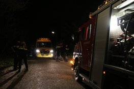 Groot alarm om brand in schuur in Laren
