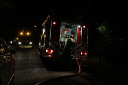 Groot alarm om brand in schuur in Laren